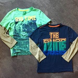 👕Boys long sleeve, Shirt Bundle👕